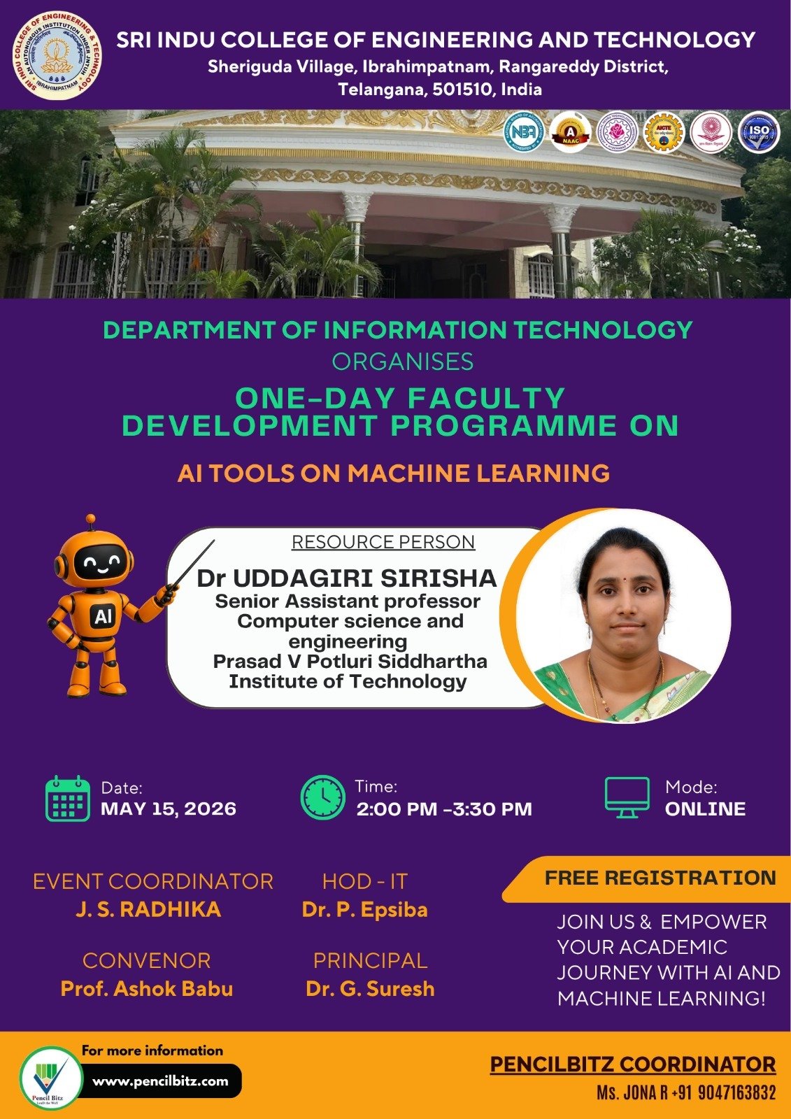 Sri Indu College of Engineering And Technology  